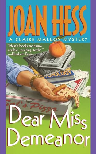 Dear Miss Demeanor: A Claire Malloy Mystery (Claire Malloy Mysteries, 21)