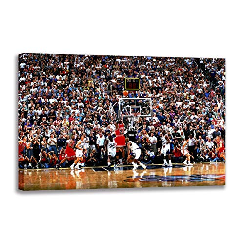 Tableau Jordan Last Throw de 98 cadeau ideal passionne
