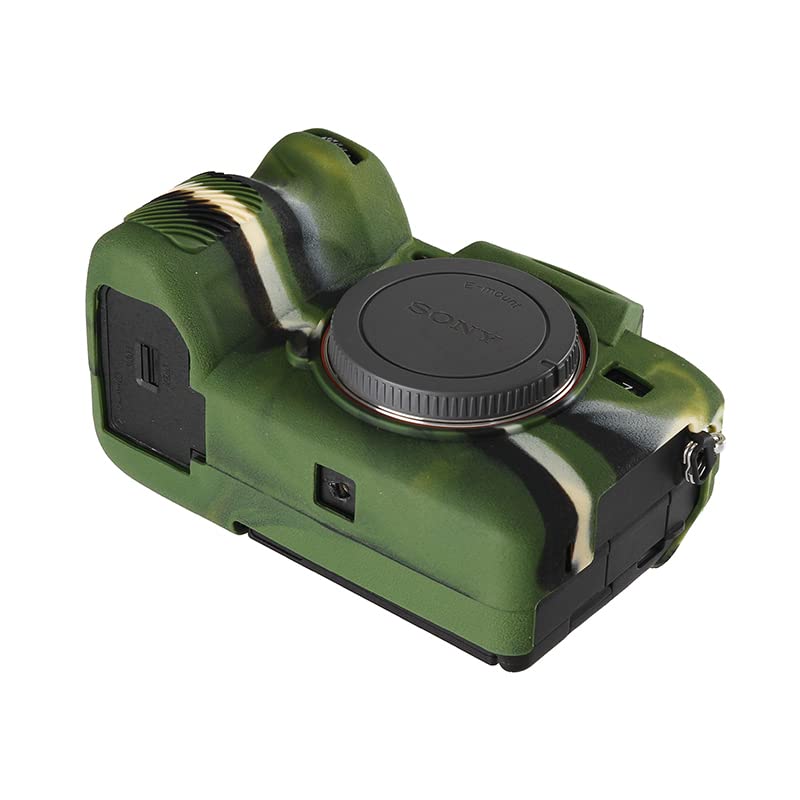 Funda Protectora para Cámara Sony A7IV Silicona Verde miniatura 5