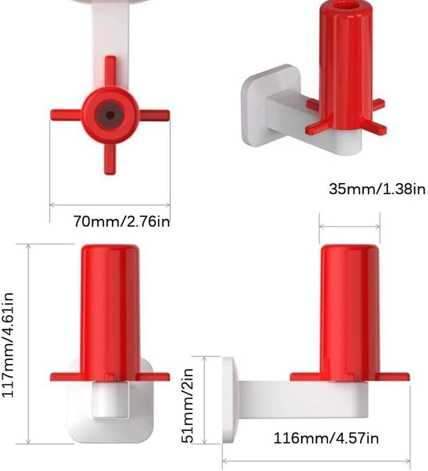 Generic Industrial Toilet Paper Holder - Box of 2