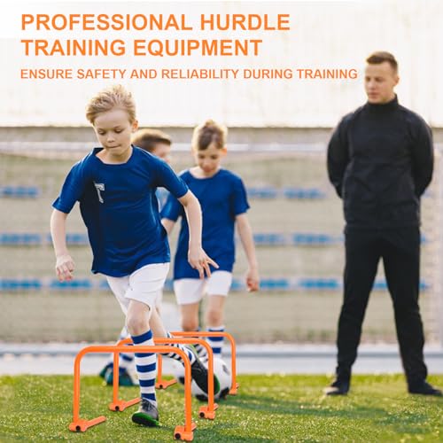 image for Hikeen Agility Speed Training Hurdles, Adjustable Agility Training Hur