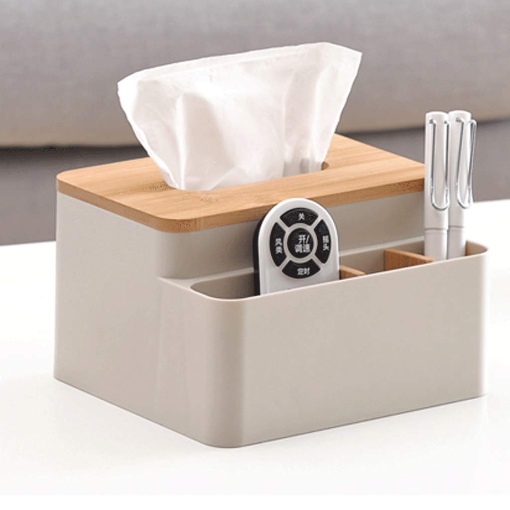 Titular Multifuncional Caja De Pañuelos Rectangular Tejido, Una Sala De Estar, Cocina, Armario Ropero Y Decoración For El Hogar