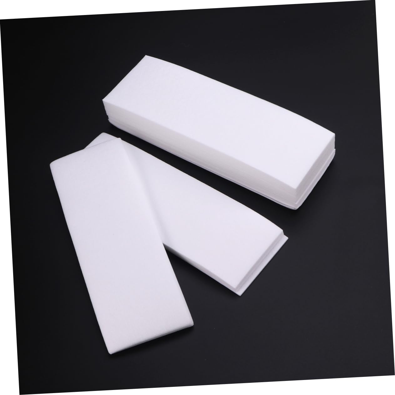 200pcs Nonwoven Hair Removal Strips for Strong Adhesive Wax Strips for Smooth Skin Comfortable Skin-friendly Depilatory Paper for Professional Use