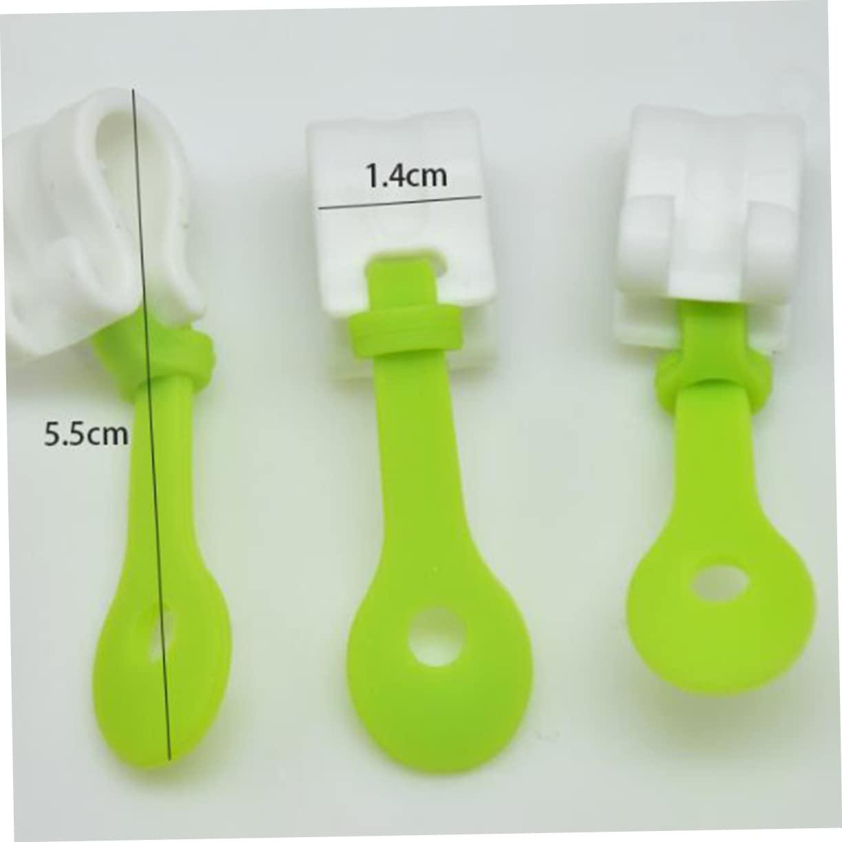 MUCKLILY 10pcs Pastry Bag Sealing Rings Icing Bag Ties for Cake Decorating Easy Tip Changes No Mess for Home Baking and Kitchen Use