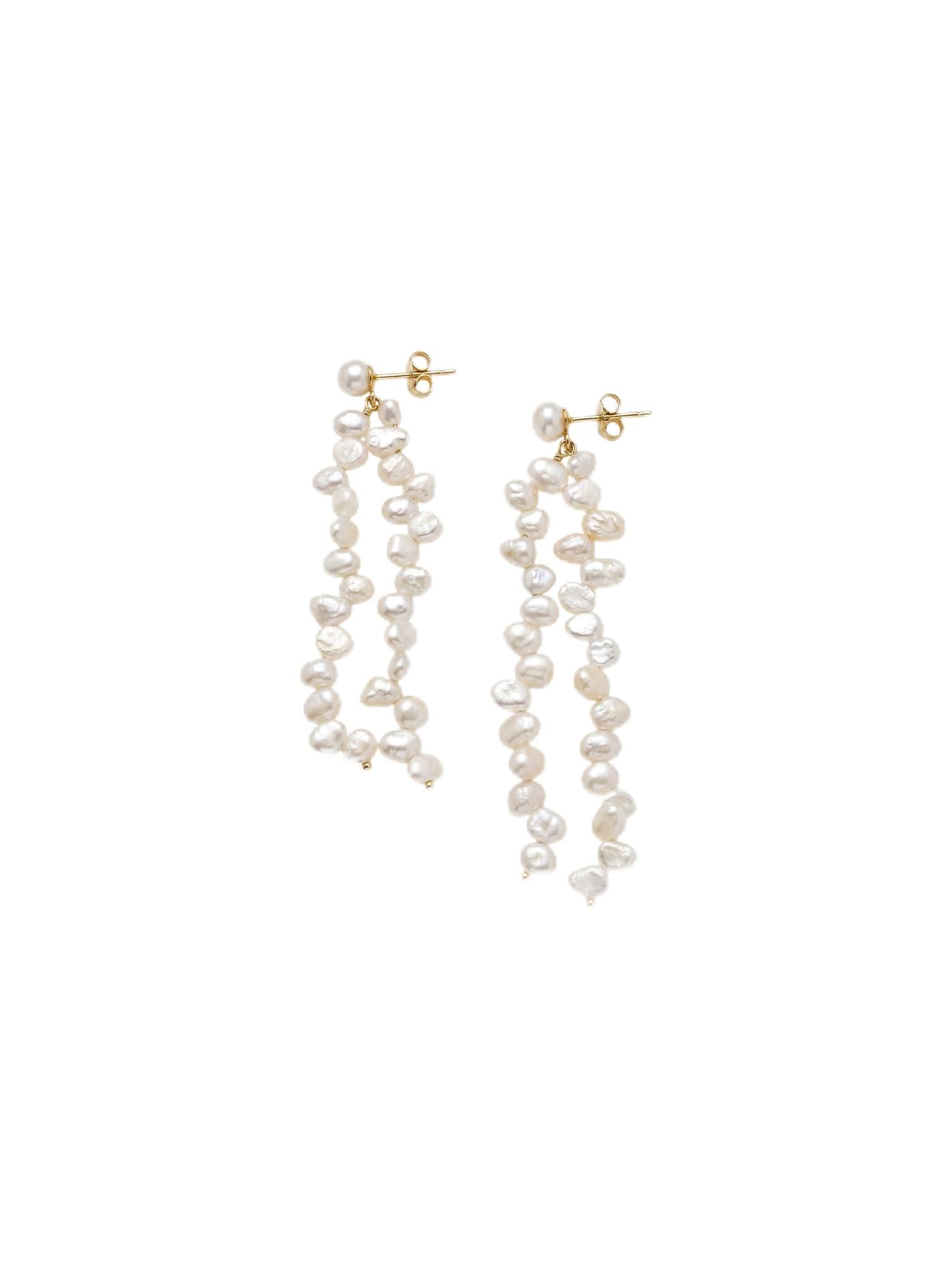 Purelei Pearl Muse - Orecchini impermeabili, lunghezza 70 mm