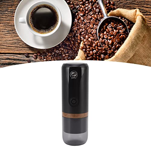 Mini-Kaffeemaschine, 1200 mAh tragbare Glas-Kaffeemaschine, 120 ml Hammerpulver-Wassertank für den Heimgebrauch – Bild 3