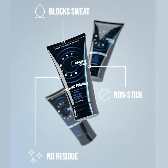 Gamer Grip - Strength Grip Lotion Bundle No Sweat, Max Performance