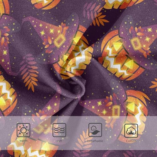 Little Girl Underwear Toddler Panties Kids Undies Halloween Pumpkin Soft Cotton Briefs 2T-8Y3