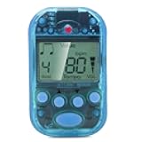 LOCADENCE Electronic Digital Metronome, 30 to 280BPM LCD Display Rhythm Tunable Universal Metronome with Timer with Clip for Instruments Guitar Piano Violin Ukulele Music (Blue)