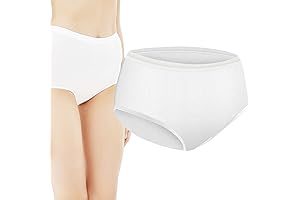Disposable Underwear for Women, Individually Wrapped