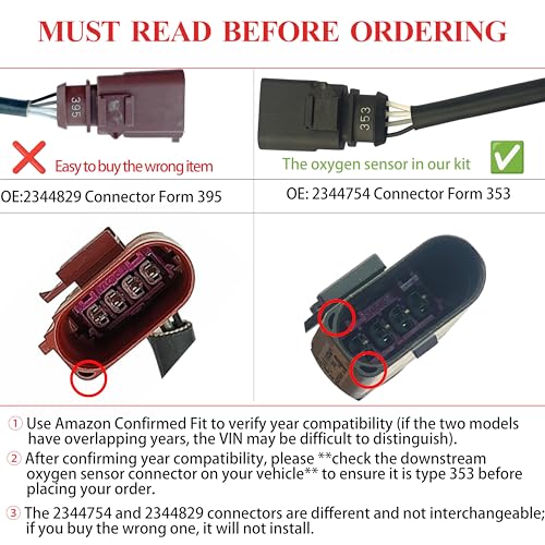 Sensor de Oxígeno Compatible Volkswagen Beetle Golf Jetta Passat miniatura 4