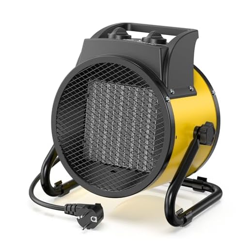 DAHTEC Calefactor Ceramico 3000W - Bajo Consumo - Radiador Electrico Portatil - Calentamiento Rápido en 3 s - Apto para Hogares, Baños y Obras de Construcción