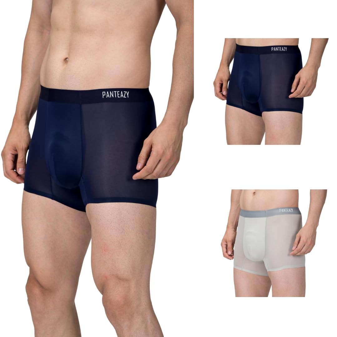 Panteazy's Menswear Basic Solid Super Soft Nylon Underwear(Pack of 4, 3 and 2)