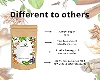 Vista 3 de Apoyo inmunológico ayurvédico y herbario puro Triphala ayuda con mejora la salud ocular (Triphala PWD 7.05 oz/7 Oz)