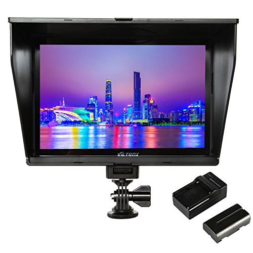 VILTROX DC-90HD 4K HDMI Monitor Full HD 1920x1200 IPS 8.9" Clip-on LCD Camera