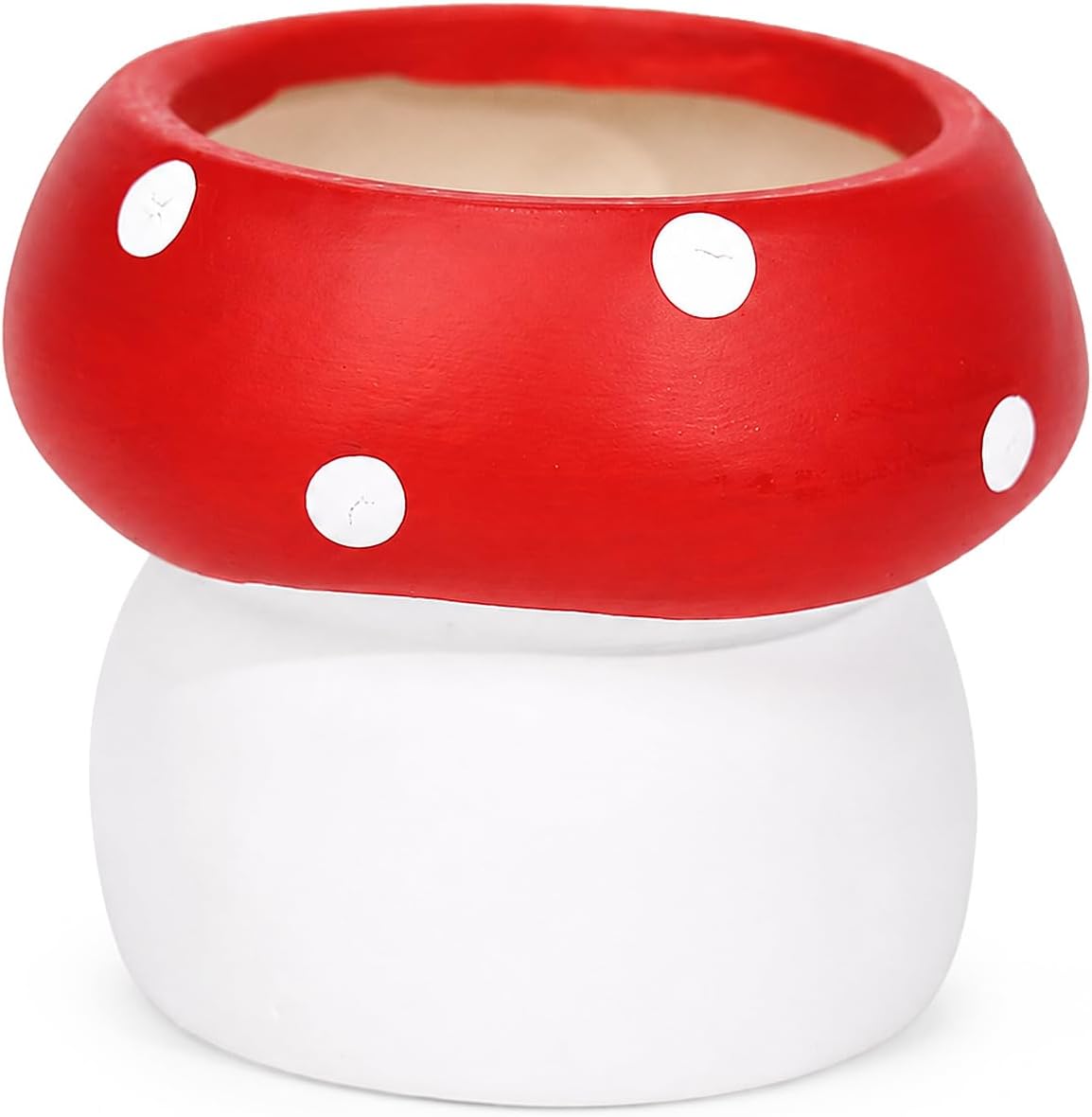 Mushroom Shaped Pen Pencil Holder for Desk Decoration Accessories Mushroomb Decor Makeup Brush Pen Cups Office School Ideal Gifts for Women, Mom or Birthdays