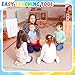 Zonon 4 Roll 100 Feet Carpet Marker Strips for Classroom Nylon Carpet Strip Tape Floor Spots Dots for School Teachers Supplies Classroom Decoration Back to School Office(Light Color)
