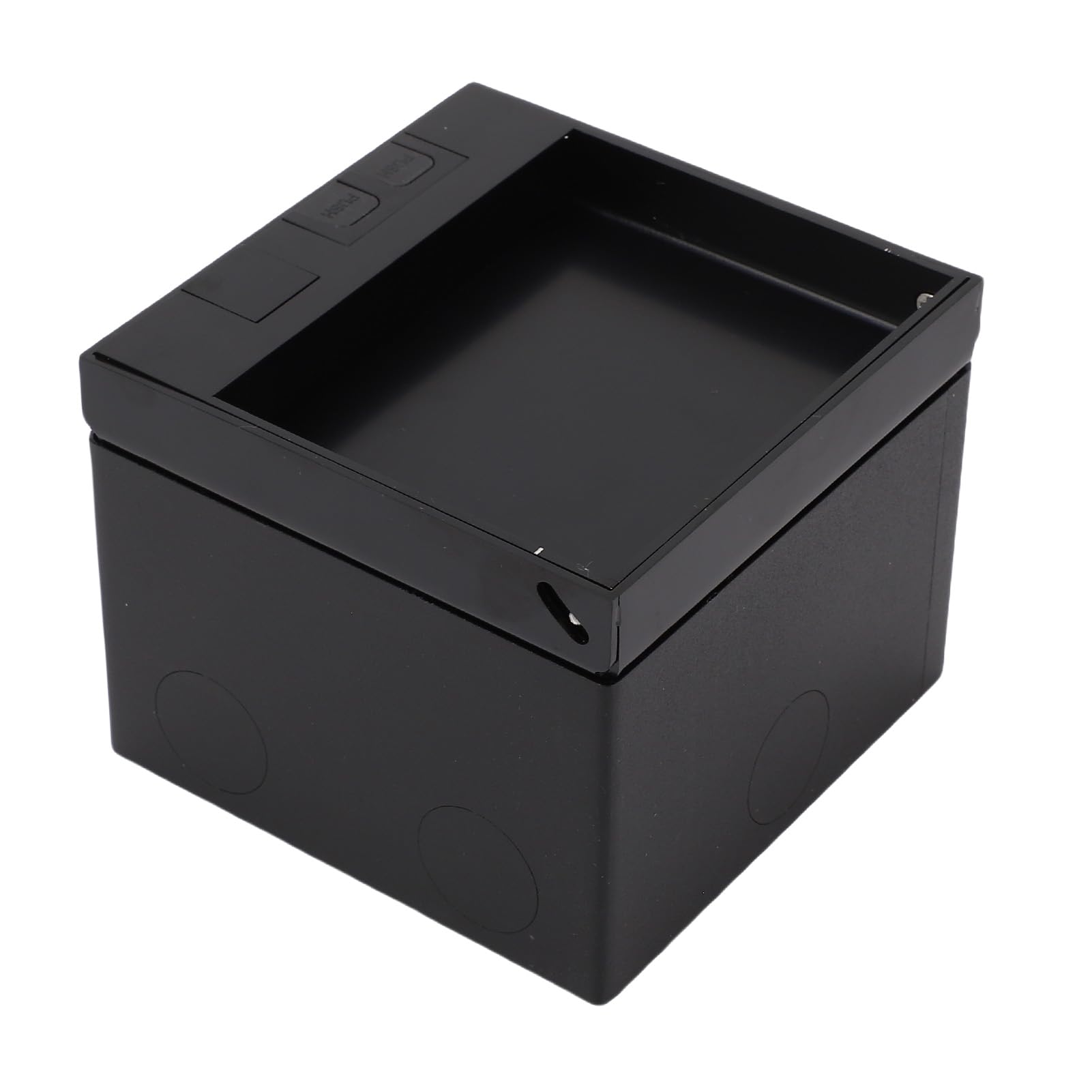 Generic Kit Scatola di Derivazione da Incasso a Pavimento Impermeabile in Acciaio Inossidabile per Negozi di Uffici, Hotel e Bricolage, 1 Presa per Soggiorno