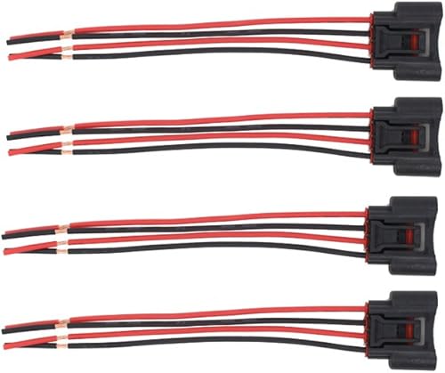 Miniatura 2 de NewYall Paquete de 4 conectores hembra de bobina de encendido para HS250h Vibe Camry Corolla Highlander Matrix RAV4 Solara Prizm tC L4 2.4L 1.8L