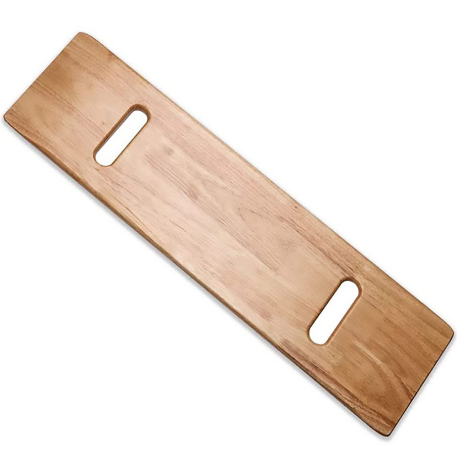 Tabla de Transferencia Corta, Tabla de Cambio de Madera para Personas Mayores con Orificios de Agarre, Tabla Auxiliar para Silla de Ruedas para Pacientes paralizados