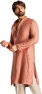 SOJANYA (Since 1958 Men's Cotton Rayon Shiny Thread Sequinned Only Long Kurta Price In India