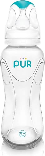 Pur Advanced Slim Neck Feeding Bottle, 240 ml Capacity