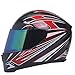 Produktbild MYSdd Neue Motorradhelm Fashion Design Full Face Racing Helm Capacete Casco Moto Bequeme Schnelle Schnalle Mehrstufige Getriebe Offene Linse - e2 X XXL