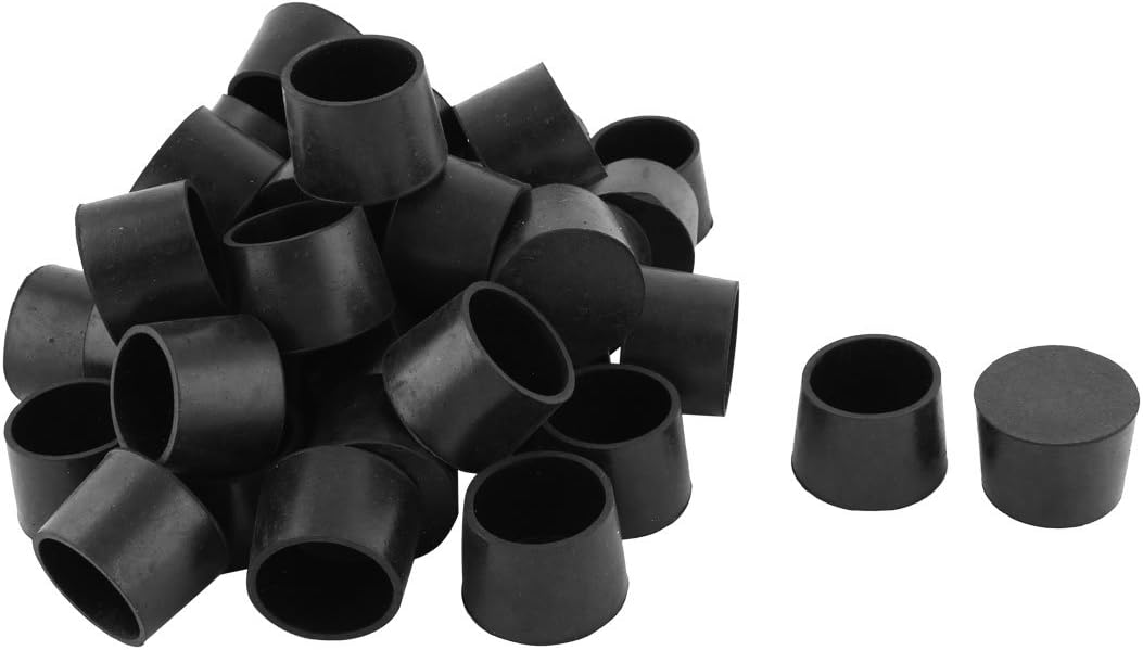 Rubber Home Furniture Chair Table Foot Protective Cover Pad Caps 40mm Dia 39 Pcs Black (id: 289 8fd a79 d8d 135