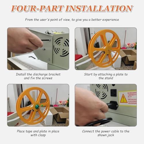 Automatic Hot & Cold Ribbon Cutter Machine, 110 Cuts/Min, Versatile Textile Tape Cutter for Knitwear, Leather, Shoelaces - LCD Display, Efficient & Durable