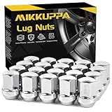 MIKKUPPA Écrous de roue 9/16 18 – Remplacement pour Dodge Ram 1500 2002 2011, Durango 2004 2009, Dakota 2006 2010, Chrysler Aspen Factory 2006 2009, écrous de roue monobloc style OEM, 20 grands sièges