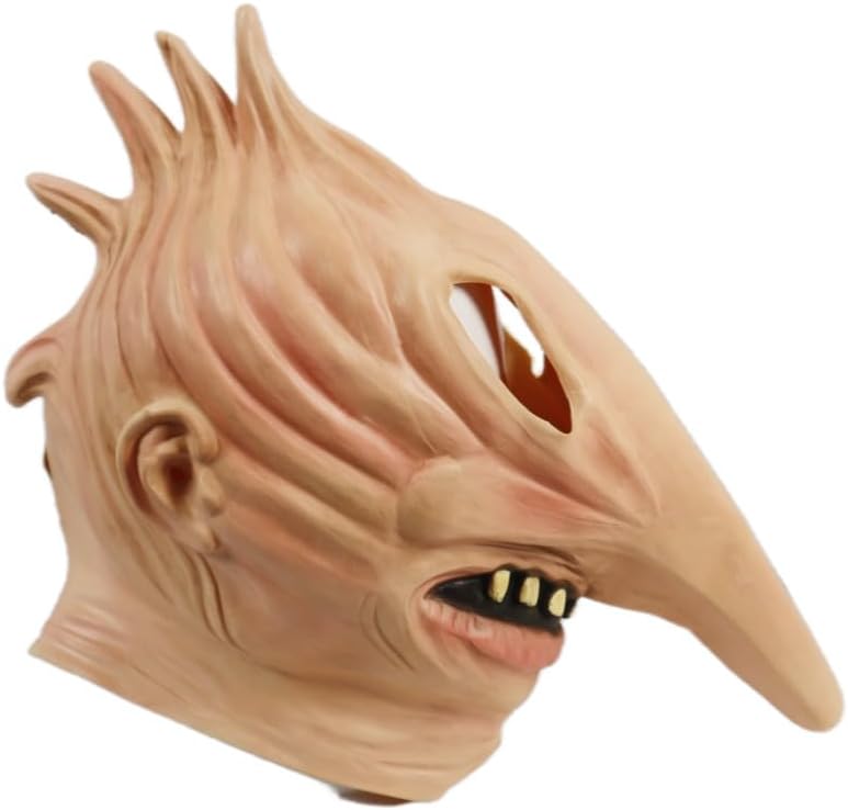 Halloween Masks for Women & Men - Cosplay Full Head Barbara and Adam Masks Latex Horror Funny Costume