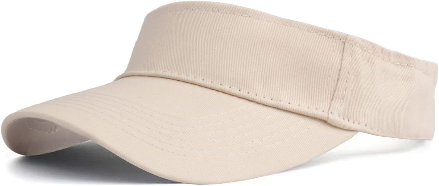 Sports Sun Visor Hats Cotton Twill Ball Adjustable Sun Caps for Men Women