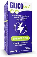 Suplemento Vitamínico Glicopet Paras Cães e Gatos 30ml - Avert