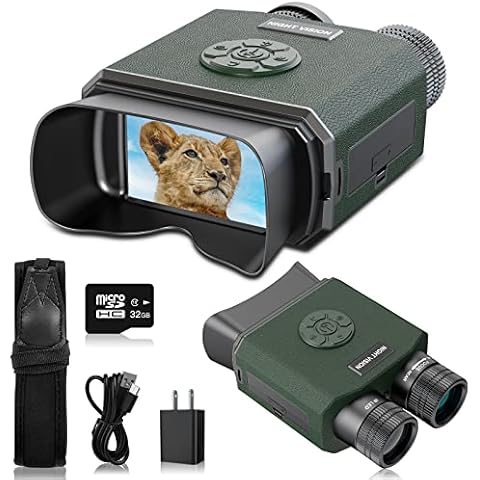Relassy Binoculares Visión Nocturna 1080P HD 500m Alcance Cover