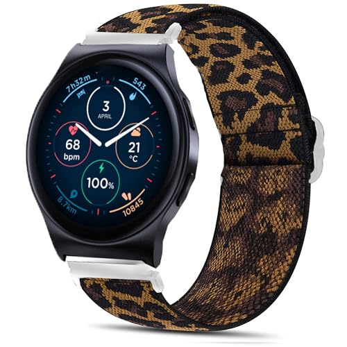 Bracelet nylon extensible Moto Watch 120 confortable pour le sport et le quotidien