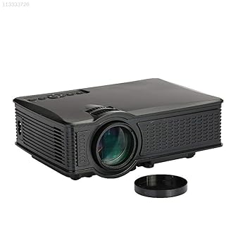 Ubersweet Imported CE76 Portable Video Projector 500: 1 Home Ci Office Theater LED Projector