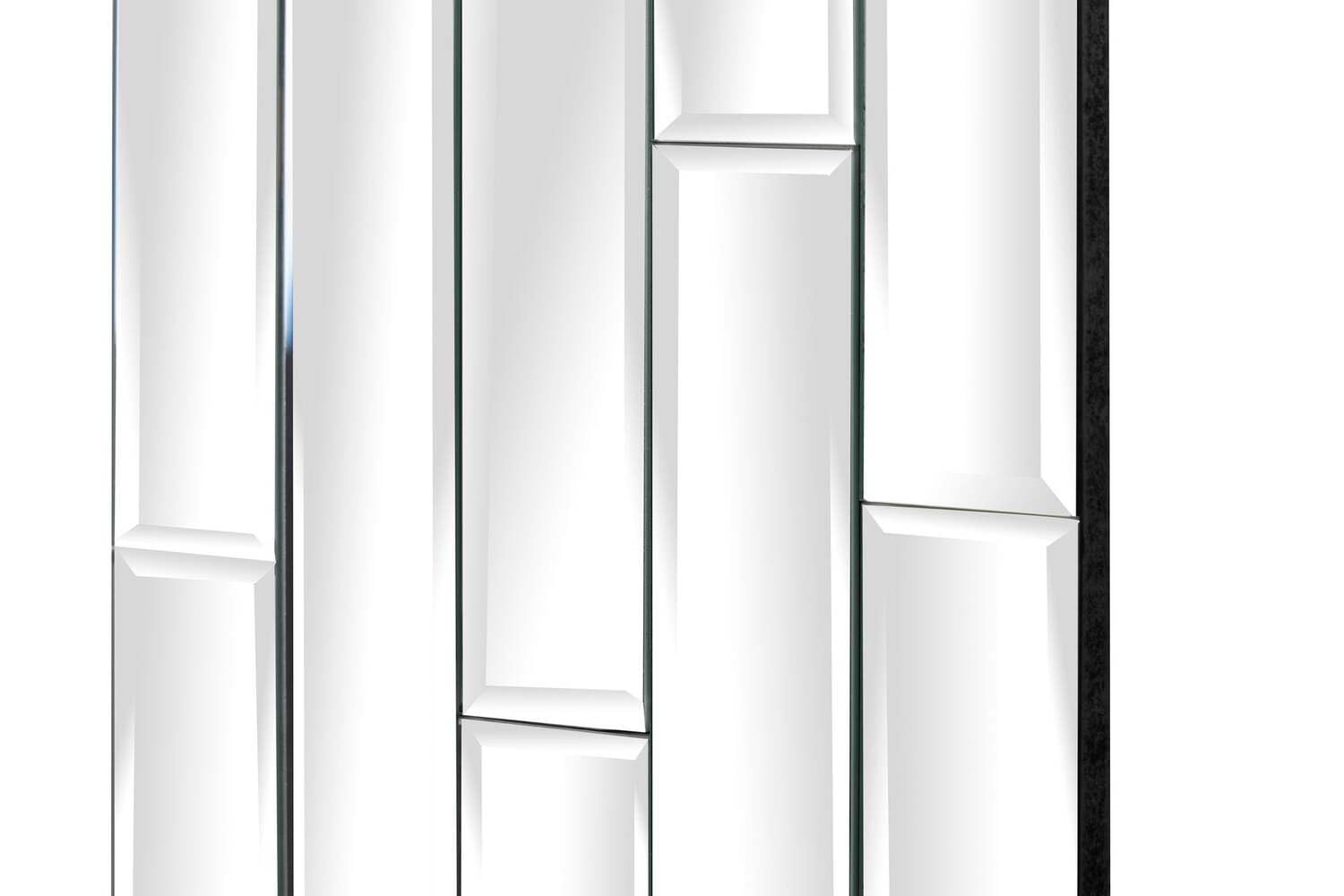 Miroir multiple sans cadre 80x80 cm carré moderne decoration murale