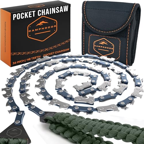 CAMPNDOOR 48 Teeth Pocket Chainsaw
