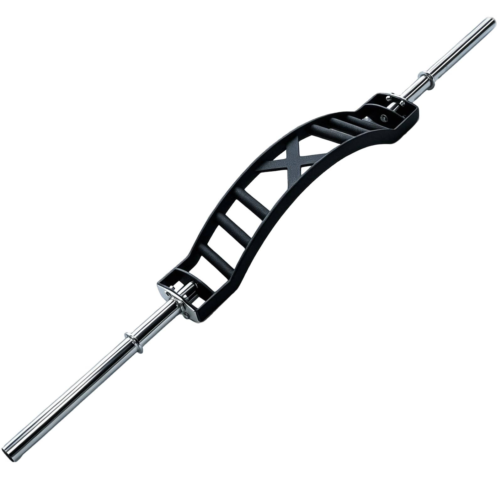 AHTAPFON Swiss Bar bilanciere curvo svizzero, collegamenti per panca, canottaggio, ricci, gamberetti e esercizi di pull-down elevati, offre una presa in 3 posizioni, manubrio da 2″/50mm per Hone Gym