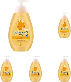 Johnson's Baby No More Tears Baby Shampoo, 500ml (Pack of 5)
