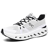 TideLeap Men's Running Shoes Non Slip Breathable Lightweight Fashion Sneakers Slip Resistant Athletic Sports Walking Gym Work Shoes