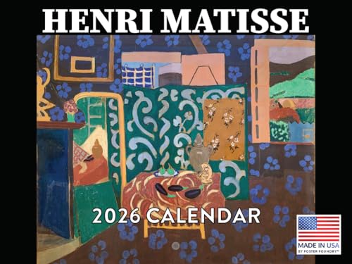 Henri Matisse Calendar 2026 Wall Monthly 12 Month Fauvism Art Gifts
