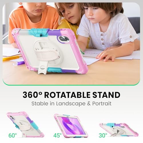 Coque Lenovo Tab M11 rotative pour usage nomade et familial