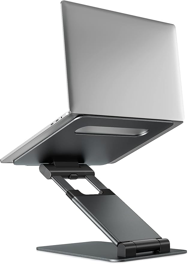 Nulaxy Laptop Stand, Ergonomic Sit to Stand Laptop Holder Convertor