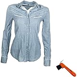 westernbluse schwarz maschinenwaschbar bei 30 Grad Kinder Westernbluse Bibi&Tina Girls vs. Boys HKM Jeansblau 164 + Hufkratzer Reiterladen24.de