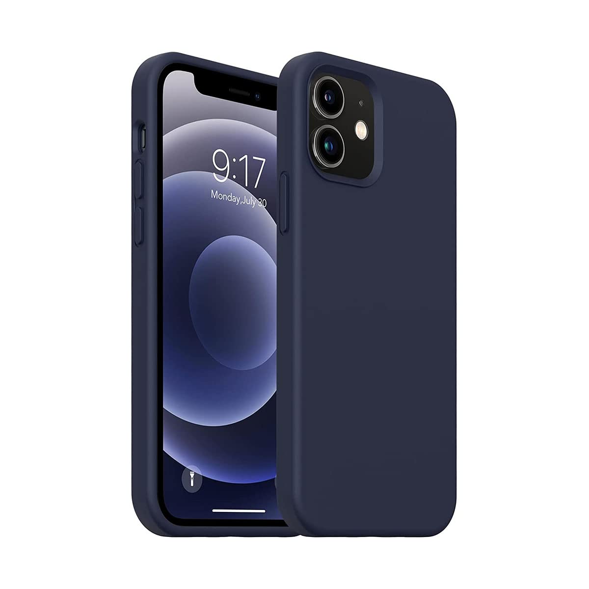 YellowCult Ultra-Smooth & Shockproof Liquid Silicon Back Cover Case for Apple iPhone 12 Mini (5.4 Inch) (Bla-Bla Blue) (B0BDSXPFB9) Amazon Price History, Amazon Price Tracker