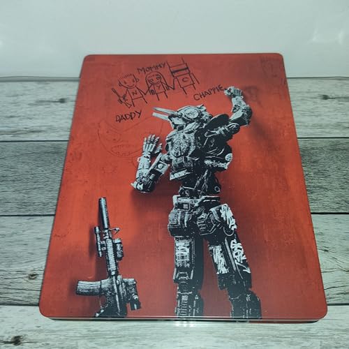 Chappie (2015) - Limited Edition Steelbook (Blu-ray + Bonus Blu-ray + UV Copy) Blu-ray