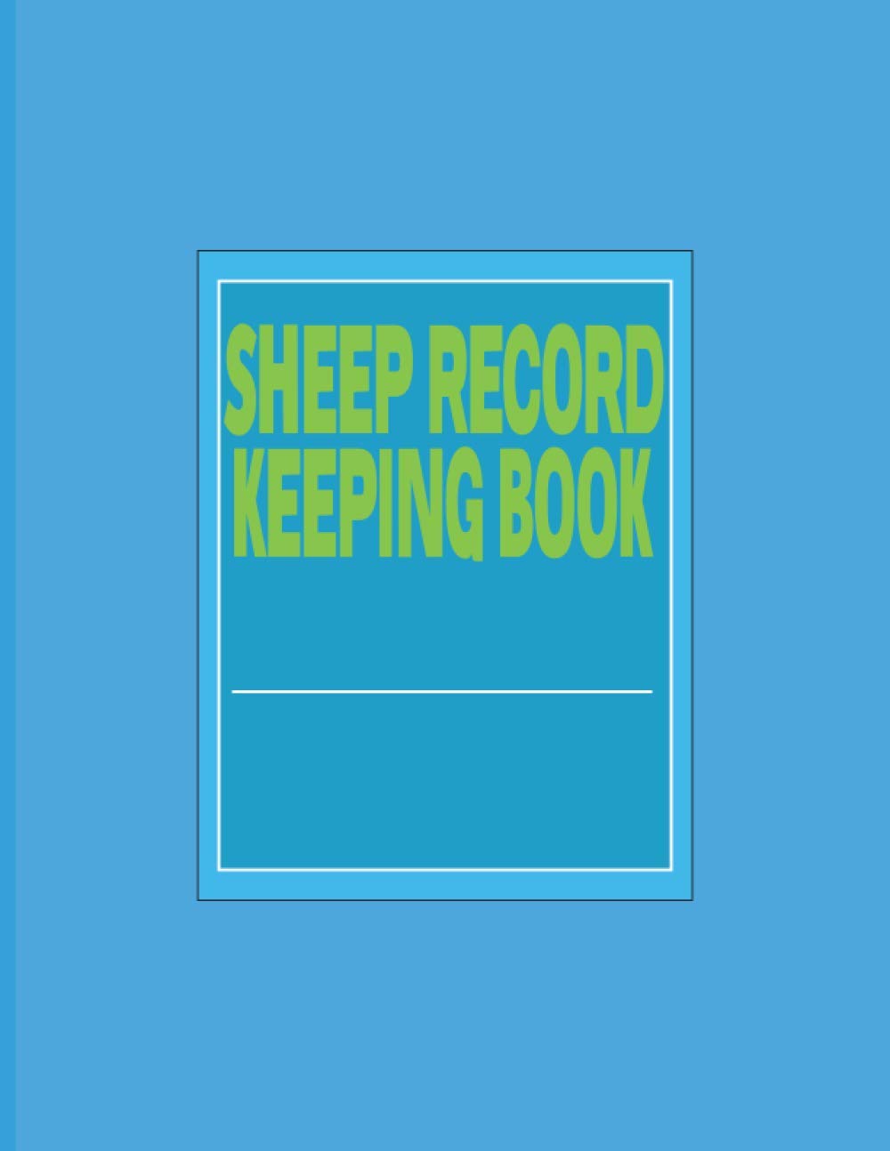 Buy Sheep Record Keeping Book Sheep Logbook . Vaccination Sheep Record