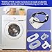 Washer Lid Lock Maintenance Kit for WH08X37938 Replacement with OEM Components Compatible for g-e