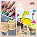 12 Color 3D Nail Art Pens Set, Nail Polish Pens Nail Point Graffiti Dotting Pen Drawing Painting Liner Brush for DIY Nail Art Beauty Adorn Manicure Tools,Valentine's Day gift
